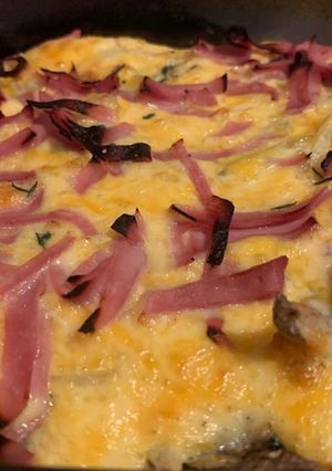 A picture of Welsh rarebit.