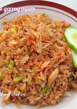 Foto resep Nasi goreng ayam