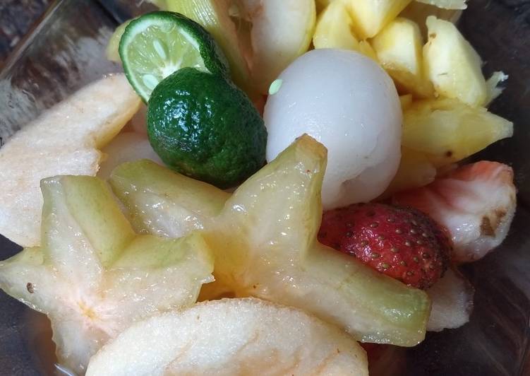 Resep masakan Asinan buah | Resep Membuat Asinan buah Yang Enak dan Simpel