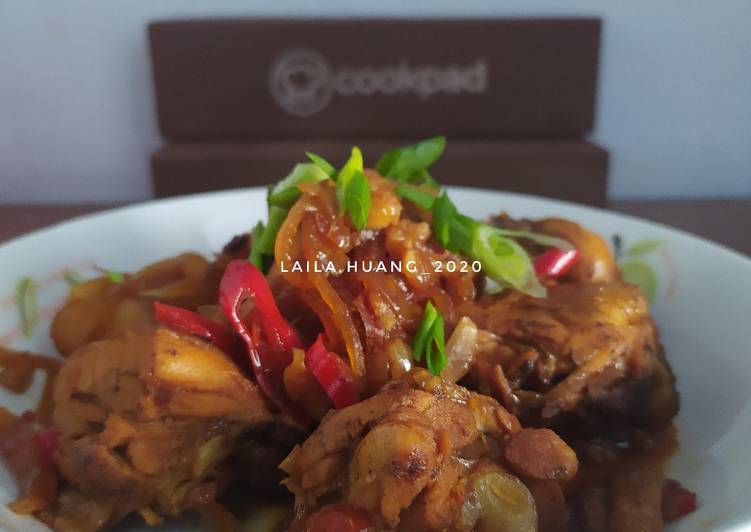 65. Ayam Kecap Bumbu Iris