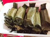 Lemper ketan hitam.