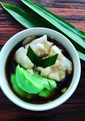 Foto resep Bubur sumsum pandan
