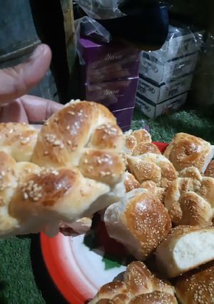 صورة لوصفة طريقة عمل خبز الكيزر على طريقتي الخاصه