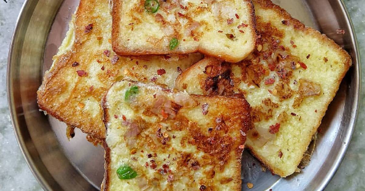 French toast with Indian twist Recipe by Bhaskar Raha Cookpad