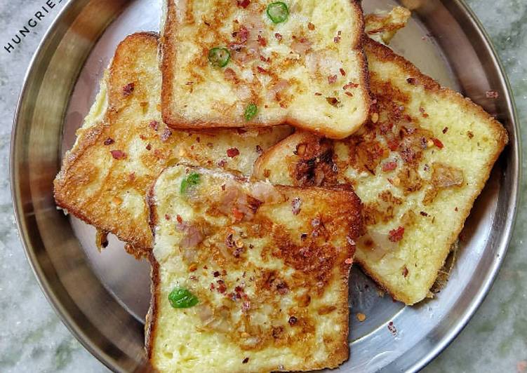 French toast with Indian twist