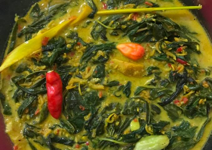 Resep Gulai Daun Singkong, Lezat Sekali