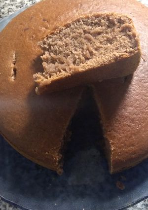 Una foto de Bizcochuelo de chocolate con pocos ingredientes