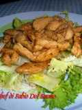 #ricetteatempoStraccetti Petto Pollo serviti su Insalata Mista