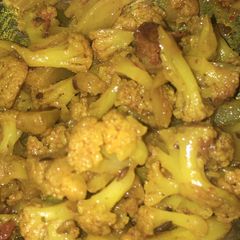 Aloo gobhi ki sabji A picture of Aloo gobhi ki sabji.