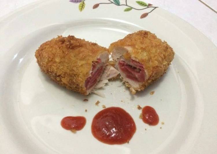 Resep Chicken Cordon Bleu Anti Gagal