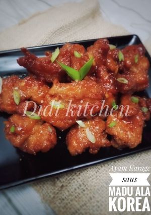 Foto resep Ayam Karage saos madu ala korean