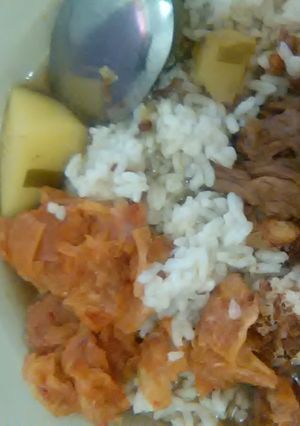 Foto resep #FestivalResepAsia#Indonesia# Rawon Kentang Pangsit