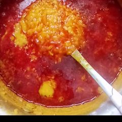 A picture of Beans soup (Miyar wake, AKA Kababure).