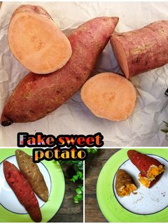 صورة لوصفة خبز البطاطا الحلوه ابتكار خدعه 😂