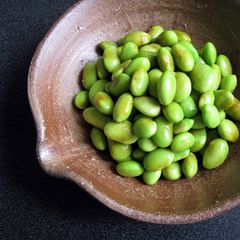 A picture of Soy Sauce Marinated Edamame.