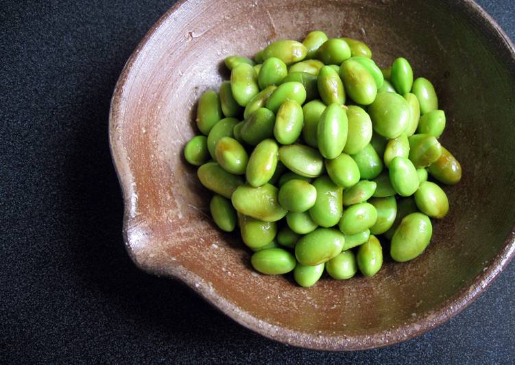 Steps to Make Perfect Soy Sauce Marinated Edamame