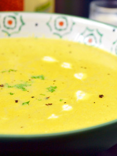 Indiai vöröslencse krémleves recept fotója