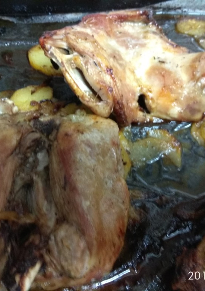 Una foto de Cordero al horno