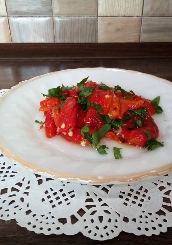Вкусная закуска из перца