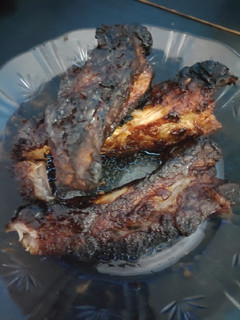 Una foto de Costillas de cerdo bbq