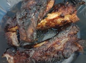 Una foto de Costillas de cerdo bbq