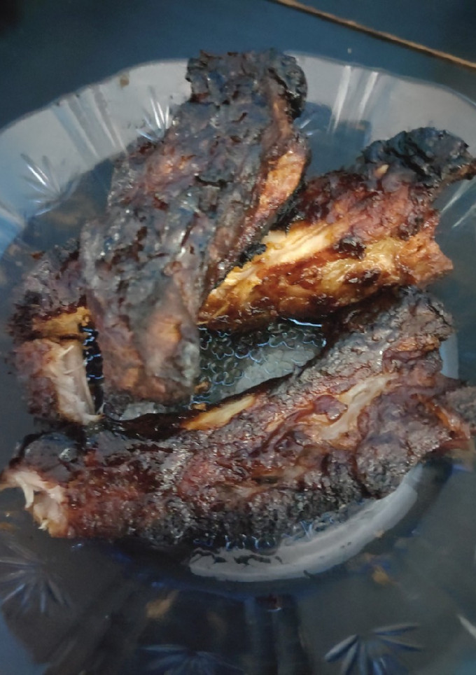 Una foto de Costillas de cerdo bbq