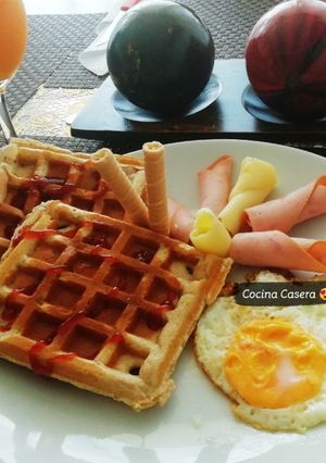 Una foto de Waffles 😍😍🤤 (o gofres)
