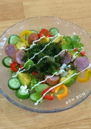 Hình của món Salad Rong Nho.