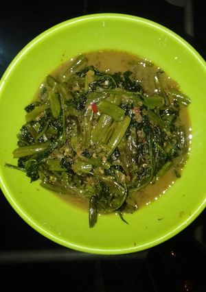 Foto resep Tumis kangkung sambal terasi