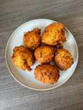 Tortas de arroz cocido