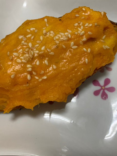 高纖甜點「黃金地瓜燒」 的食譜成品照片
