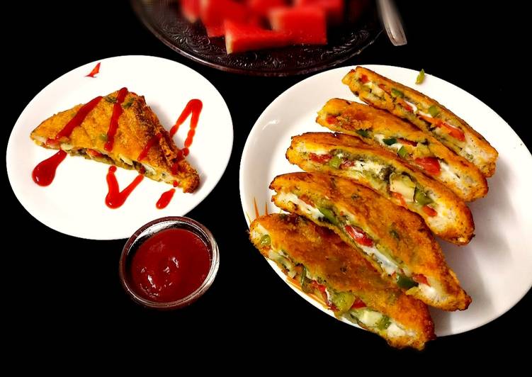 Vegetable Sandwich Bread Pakoda