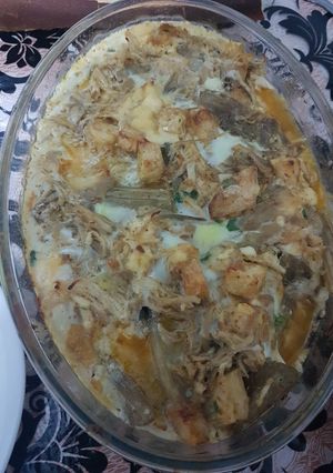 صورة لوصفة غراتان الخرشف