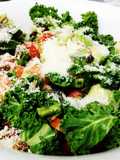 Ensalada energética de col kale
