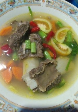 Foto resep Asam asam balungan sapi simple
