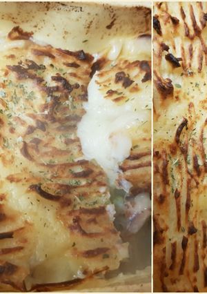 A picture of My Fish pie.