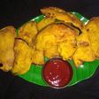 बैंगनी पकोड़ा (Baingani pakoda recipe in hindi)