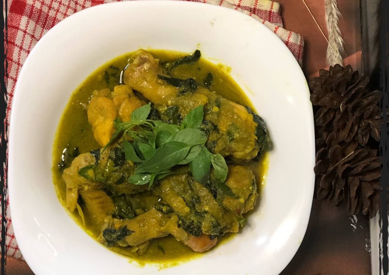 Ayam kemangi sambal hijau
