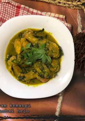 Foto resep Ayam kemangi sambal hijau