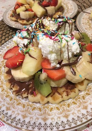 صورة لوصفة Waffel وافل