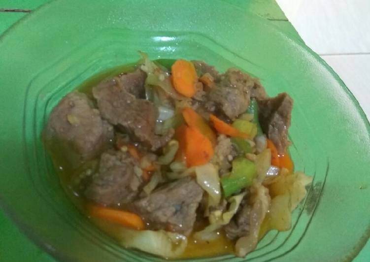 White Pepper Veggie Beef