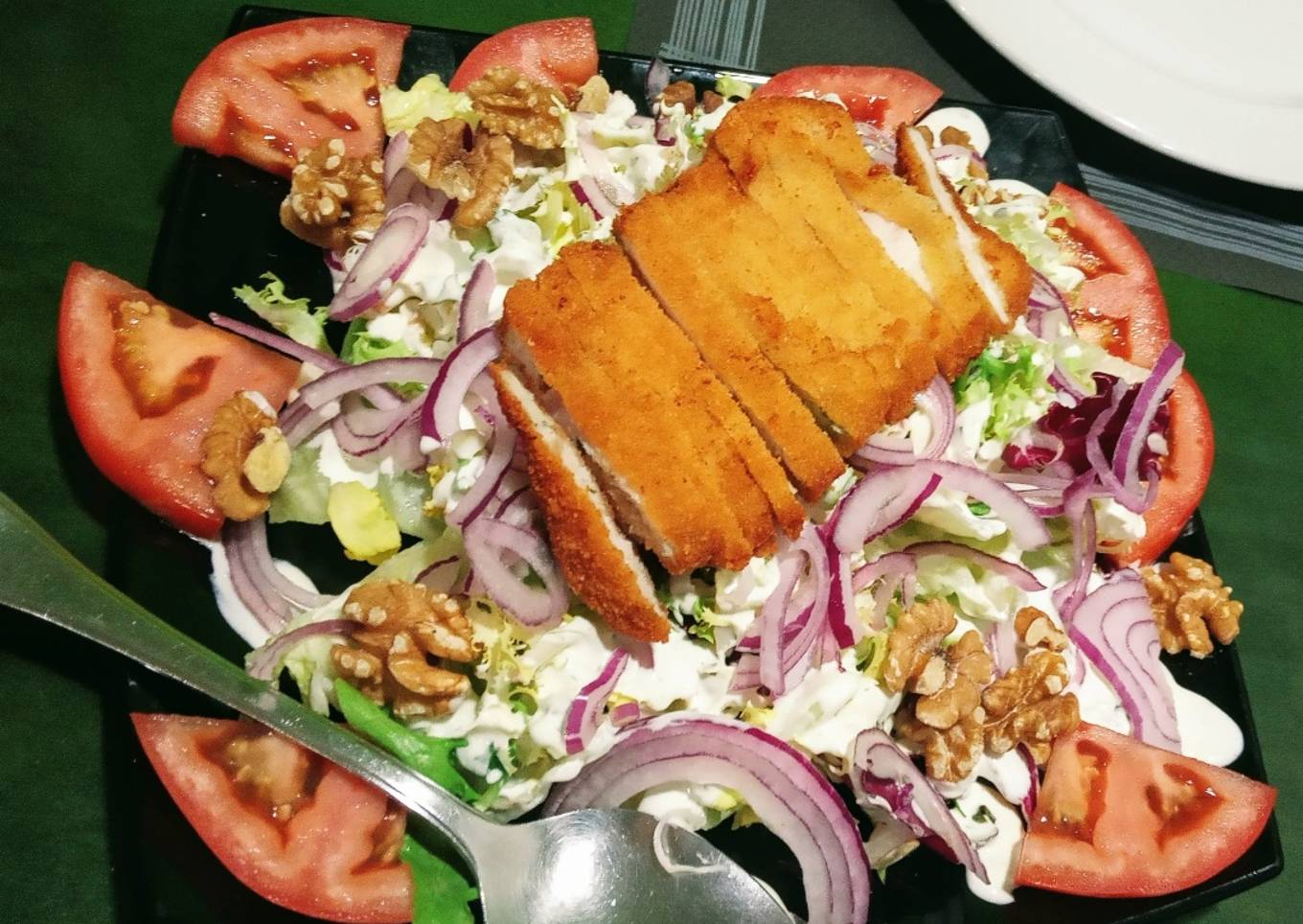 Ensalada César 100% casera