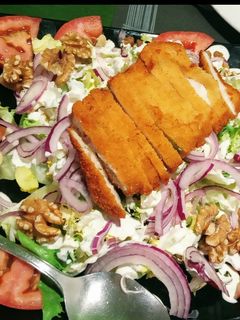 Una foto de Ensalada César 100% casera