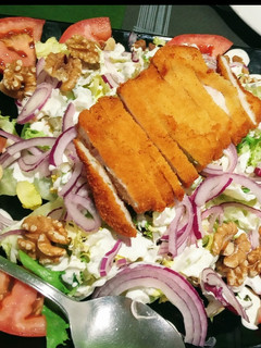 Una foto de Ensalada César 100% casera