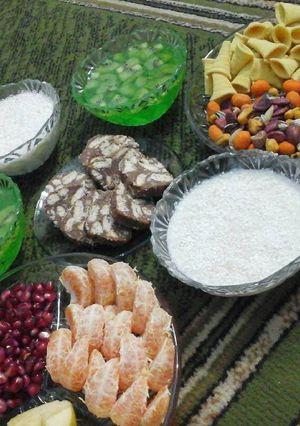 صورة لوصفة مأكولات السهرة