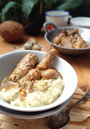 Foto resep Terik Ayam dan Telur Puyuh