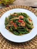 Buncis Labu Siam Tumis Ebi Manis