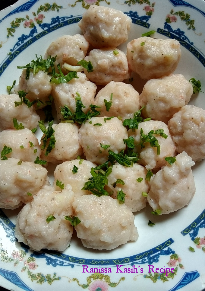 Foto resep Bakso Udang Kenyal Tanpa Backing Powder Resep: Xanderskitchen