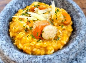 Una foto de Risotto de Ostiones