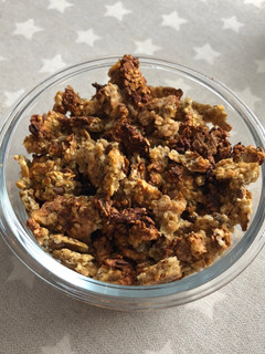 Una foto de Muesli casero sano y fitness
